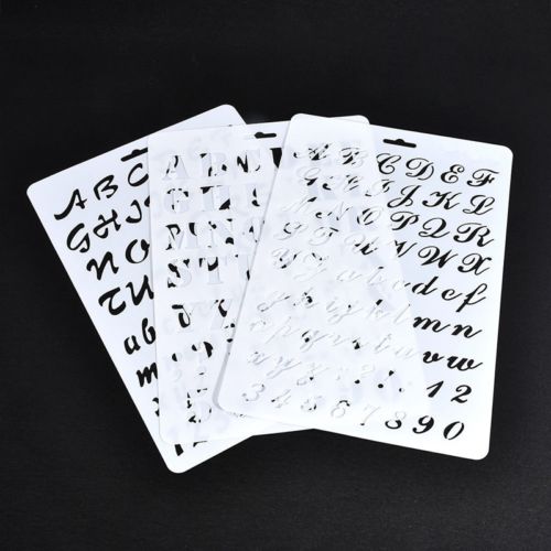 Alphabet PP Stencil Matte
