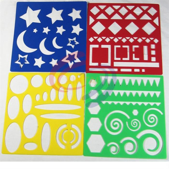Colorful Matte PP Stencil