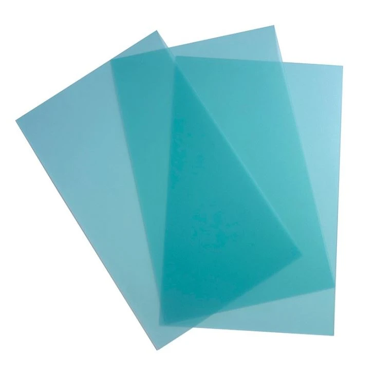 Translucent Green Frosted Polypropylene Sheet