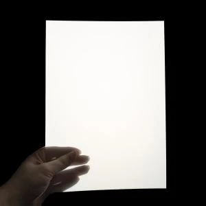 Hoja de difusor led